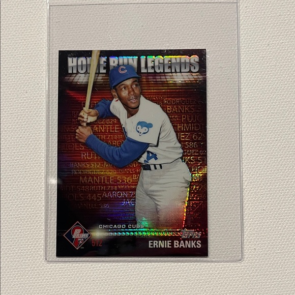 2012 Topps HR Legends; Ruth, Mantle, Reggie Jackson, Frank Robinson, Banks, Mays - Picture 4 of 13